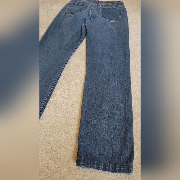 Focus Lifestyle womens size 8 inseam 30" dark wash jeans Used - Picture 9 of 11